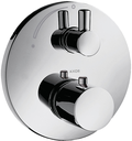 AxorUno Thermo 1Way Finish Set S/Steel